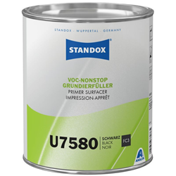 STANDOX U7580 VOC NON-STOP SURFACER BLACK 3.5L