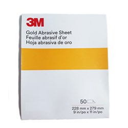 3M 216U FRE-CUT GOLD PAPER P280A 228X279MM PACK/50