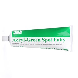 5096 ACRYL-GRN SPOT PUTTY 411G/TUBE 12/C