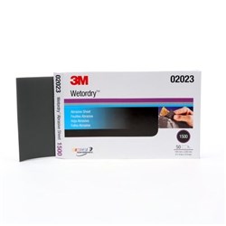 3M 02023 401Q WET OR DRY PAPER 1500A 140X230MM 50/BOX
