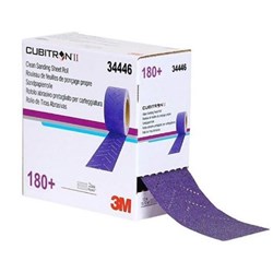 3M 34446 CUBITRON II CLEAN SANDING ROLL 180+ 70MMX12M