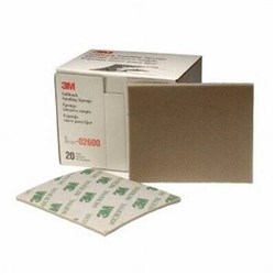 3M 2600 SANDING SPONGE MICRO-FINE BOX/20