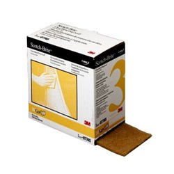 3M 7745 SCOTCH-BRITE COLOR BLEND SCUFF GOLD 120MMX152MM
