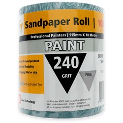 NON-D SIA 1948 ABRASIVE ROLL 115X10000MM P240