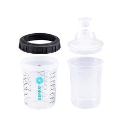 NON-D GERKO PAINT SYSTEM 125 MICRON 180ML BOX/50 + OUT CUP