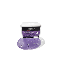 NON-D PREMIUM PURPLE 150 DISCS 15 HOLE P150 BOX/100