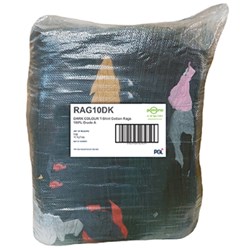 NON-D DARK COLOURED RAGS 10KG BAG