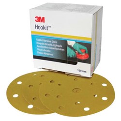 3M 50451 GOLD HOOK IT 255P P320 150MM 100/BX