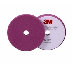 3M 34127 RANDOM ORB POLISHER FOAM PAD 150MM FINE PURPLE
